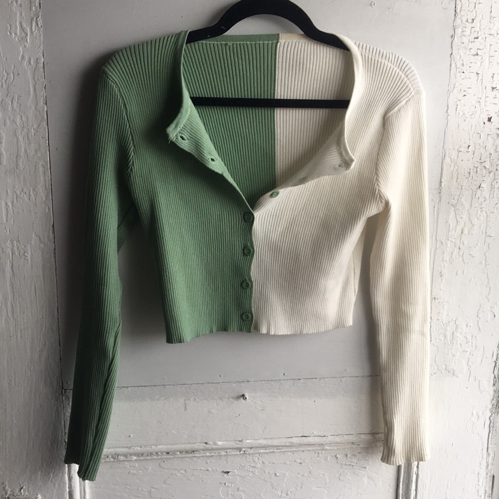 Cropped cardigan